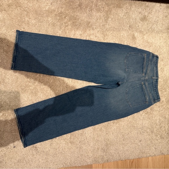Madewell Women's Blue Flare & Wide Leg Jeans - Picture 7 of 8